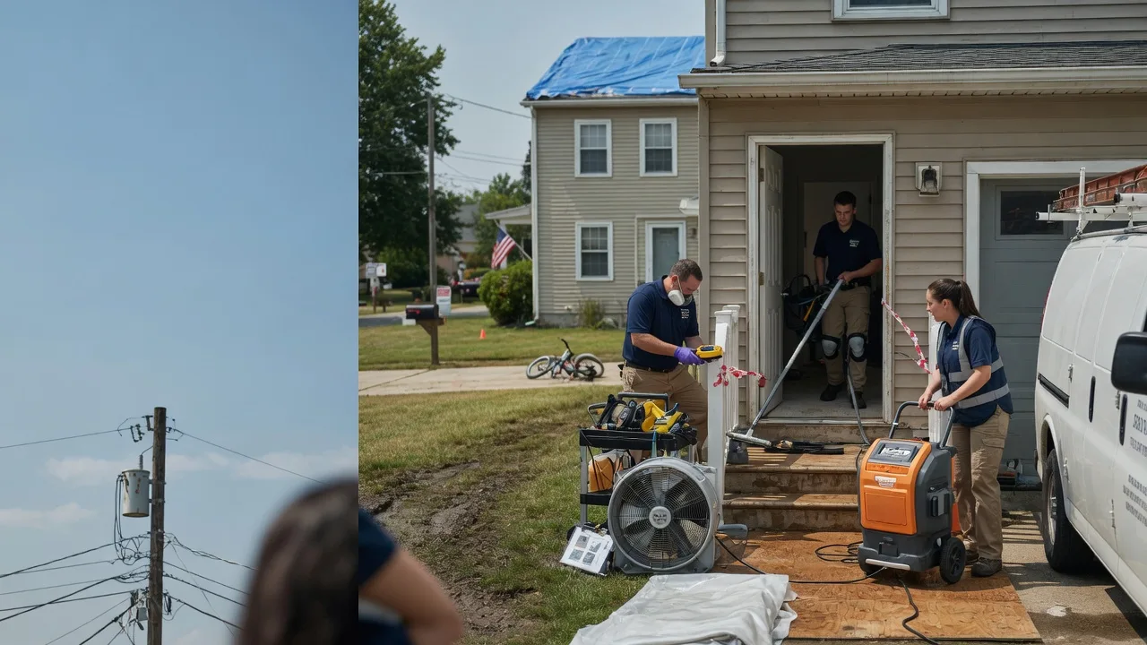 Water Damage Repair in Comstock Park, MI near me